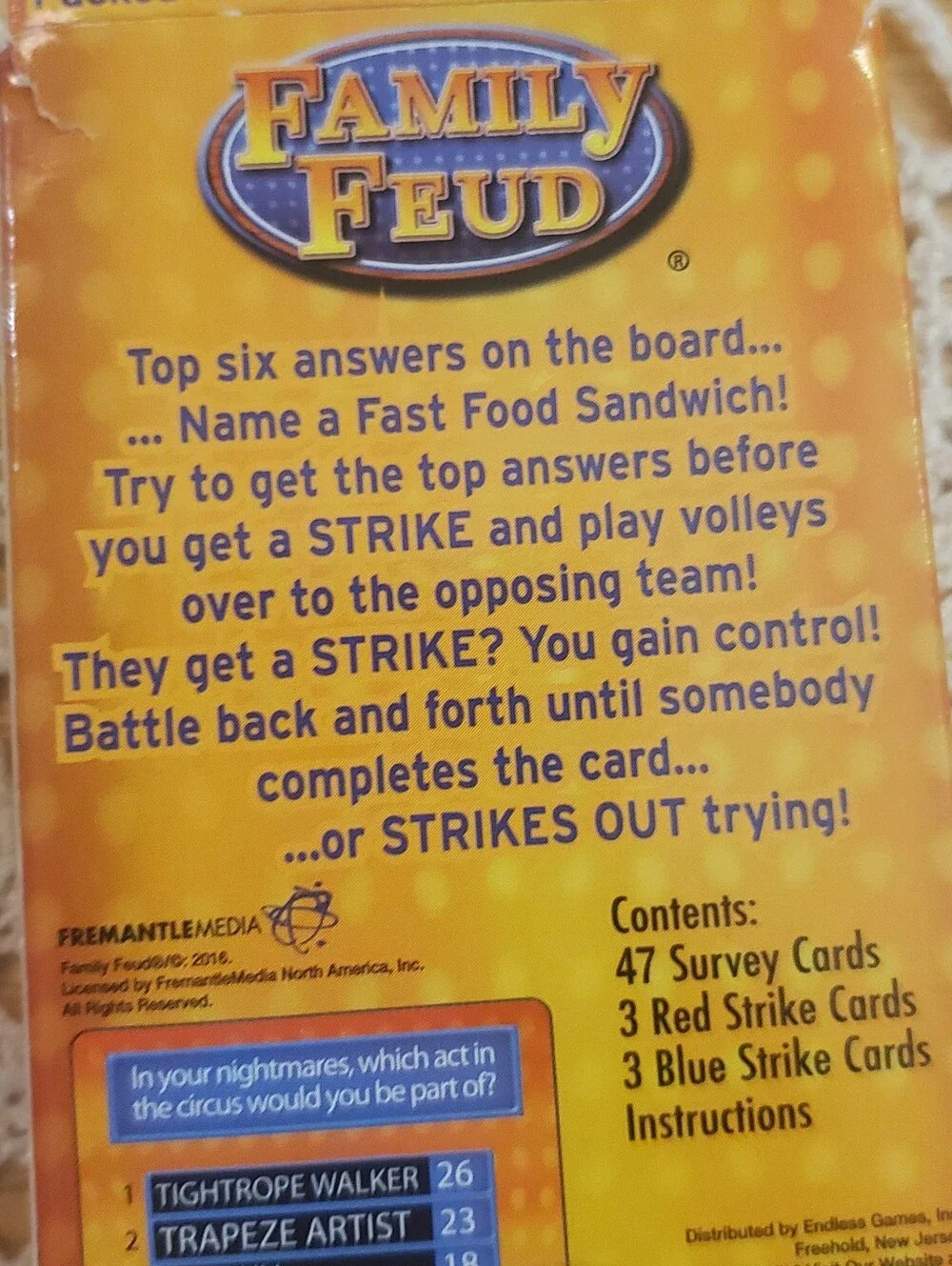 Bible Blurt!, Family Feud Strikeout & The Action Bible Guess It  Games
